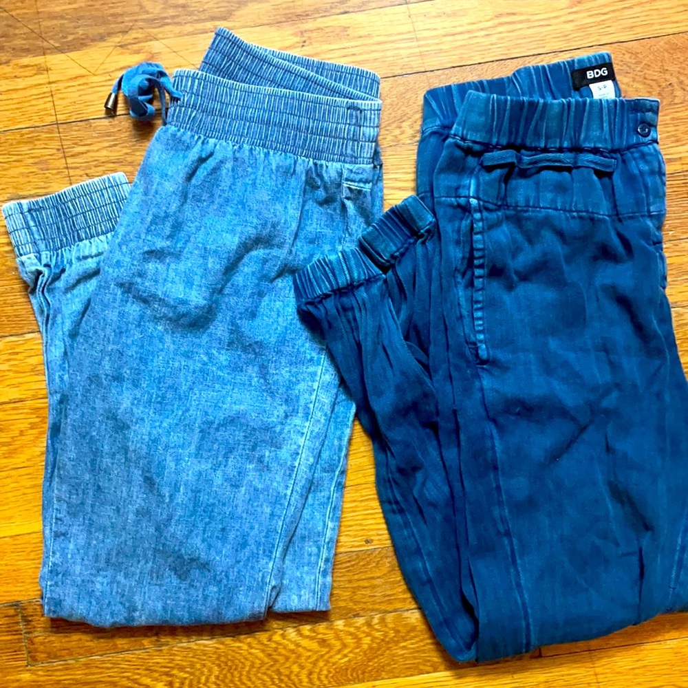 Urban outfitters Elastic jean pants with pockets
